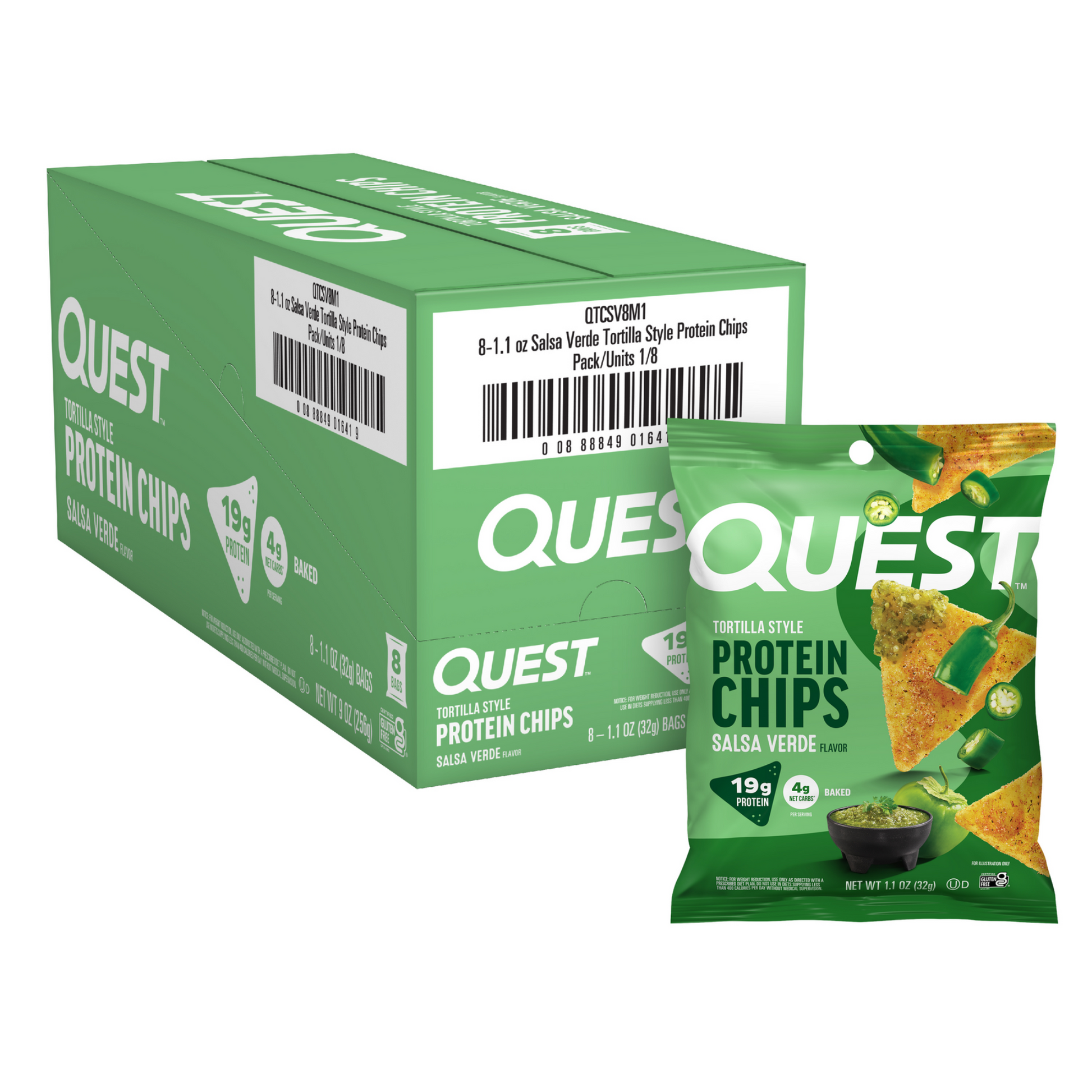 salsa-verde-tortilla-style-protein-chips-z4 110071_QN_USA_Pkg_ProteinChips_Tortilla_SV_8ctCarton_3D_Composite_Force_1.png